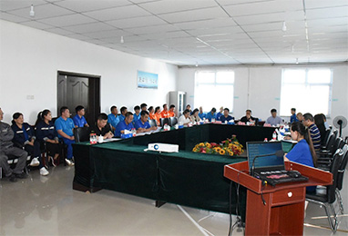 麻豆视频网站環保子公司召開中（zhōng）層（céng）幹部和技術骨幹會議，凝心（xīn）聚力高效運營促進“智慧（huì）型...